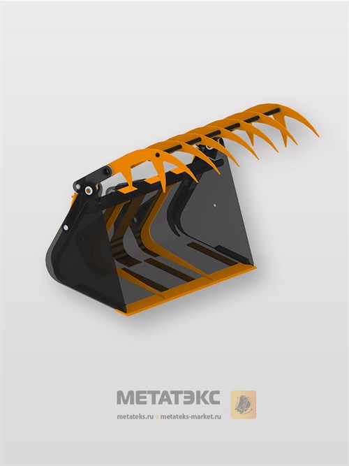 Ковш с прижимом для Manitou MT 1440/1840 (объем 2,5 куб. метра) - фото 50661